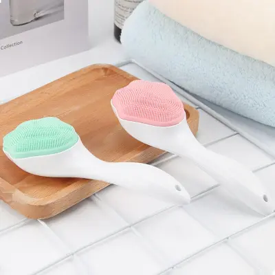 فرشاة السيليكون لتدليك وتنظيف البشرة – Silicone Facial Brush - صورة إضافية