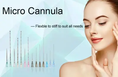 كانيولا كورية لحقن الفيلر بدقة وأمان عالي -  Korean Filler Cannul مقاس 27 - YASSO STORE