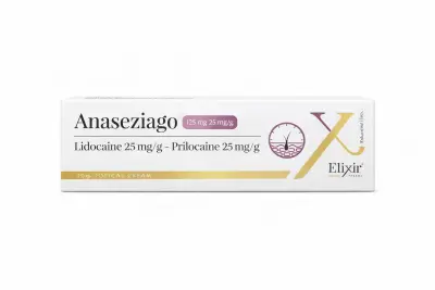 أناسيزياجو Anaseziago Cream – كريم مخدر موضعي 30 جم لتسكين الألم قبل الإجراءات الجلدية - YASSO STORE