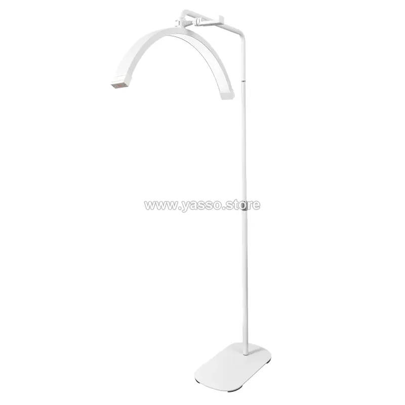 مصباح LED نصف القمر Half Moon Light الاحترافي لصالونات التجميل وعيادات العناية بالبشرة  - لون ابيض - YASSO STORE