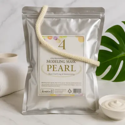 Anskin Collagen Rubber Mask – سر النضارة الكورية وتفتيح البشرة بنتائج فورية - YASSO STORE