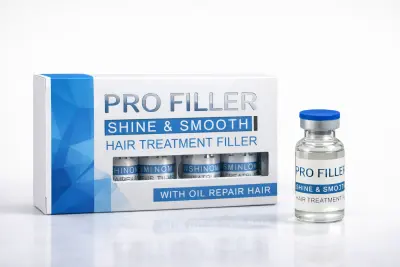أمبولات Pro Filler العلاجية للشعر فيلر الشعر بالكولاجين - صورة إضافية