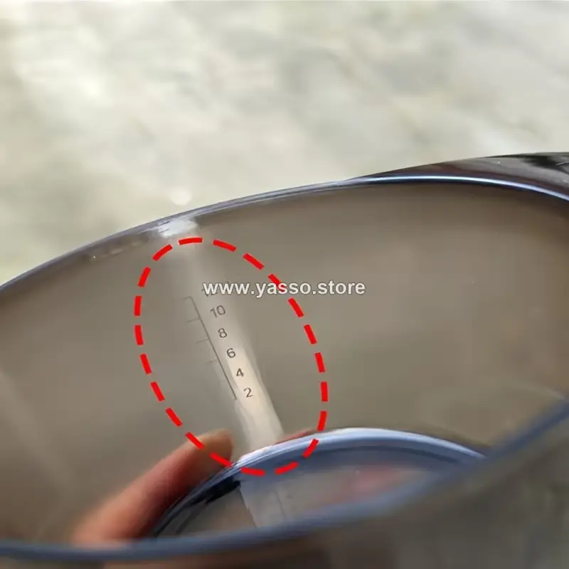 طبق صبغة وسط بلاستيك عميق  - YASSO STORE