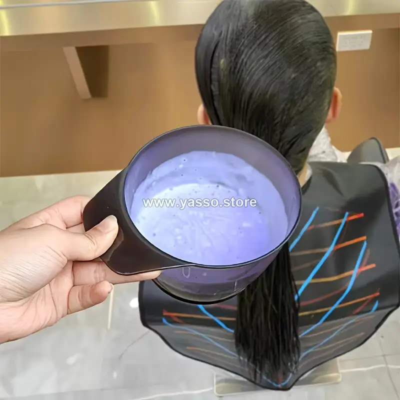 طبق صبغة وسط بلاستيك عميق  - YASSO STORE