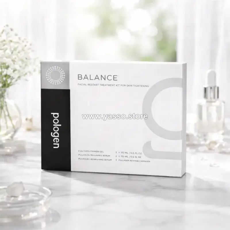 كيت اوكسجينيو بولجن Pollogen Balance حل احترافي للتحكم في الدهون وتنقية المسام - Balance - YASSO STORE