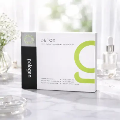 كيت اوكسجينيو بولجن Pollogen Detox  درع الحماية وتهدئة البشرة الحساسة - Detox - YASSO STORE