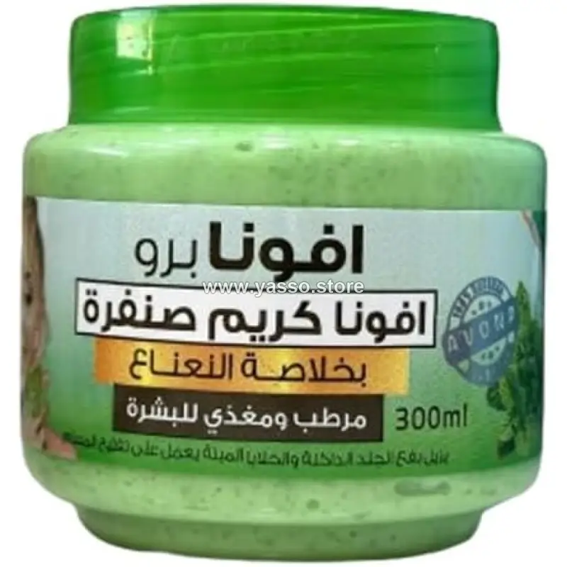 سكراب أفونا للوجه والجسم - بالنعناع - YASSO STORE