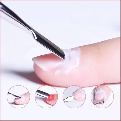 زقاقة معدن أداة العناية الاحترافية بالأظافر: دقة الفولاذ وملمس الفخامة 💅✨ - صورة إضافية