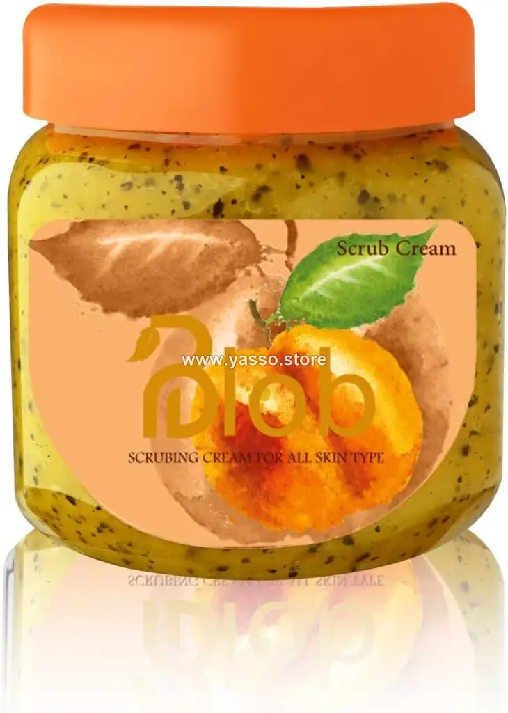 سكراب صنفرة للبشره والجسم من بلوب - بالخوخ - YASSO STORE