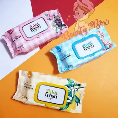 مناديل مبللة برائحة الليمون المنعشة لتنظيف البشرة - YASSO STORE