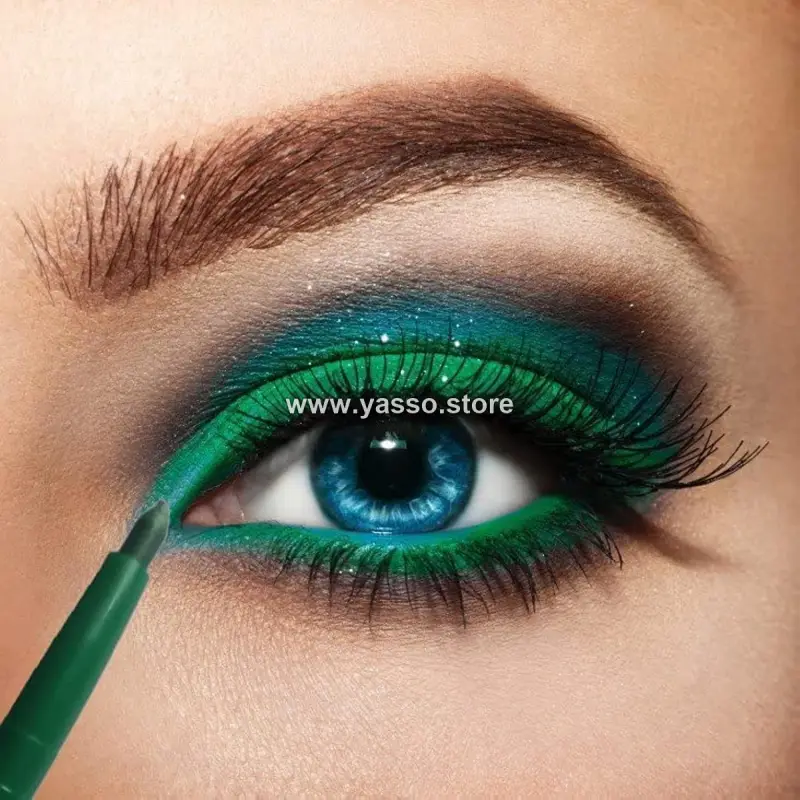 قلم كحل بنجور الأخضر المقاوم للماء – لمسة فخامة لإطلالة جذابة - YASSO STORE