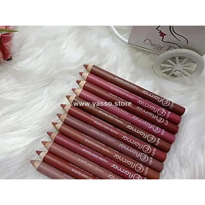 قلم روج فلومار الخشبي الفاخر: دقة التحديد وسحر اللون في لمسة واحدة 💄✨ - YASSO STORE