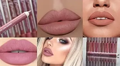 قلم روج فلومار الخشبي الفاخر: دقة التحديد وسحر اللون في لمسة واحدة 💄✨ - صورة إضافية