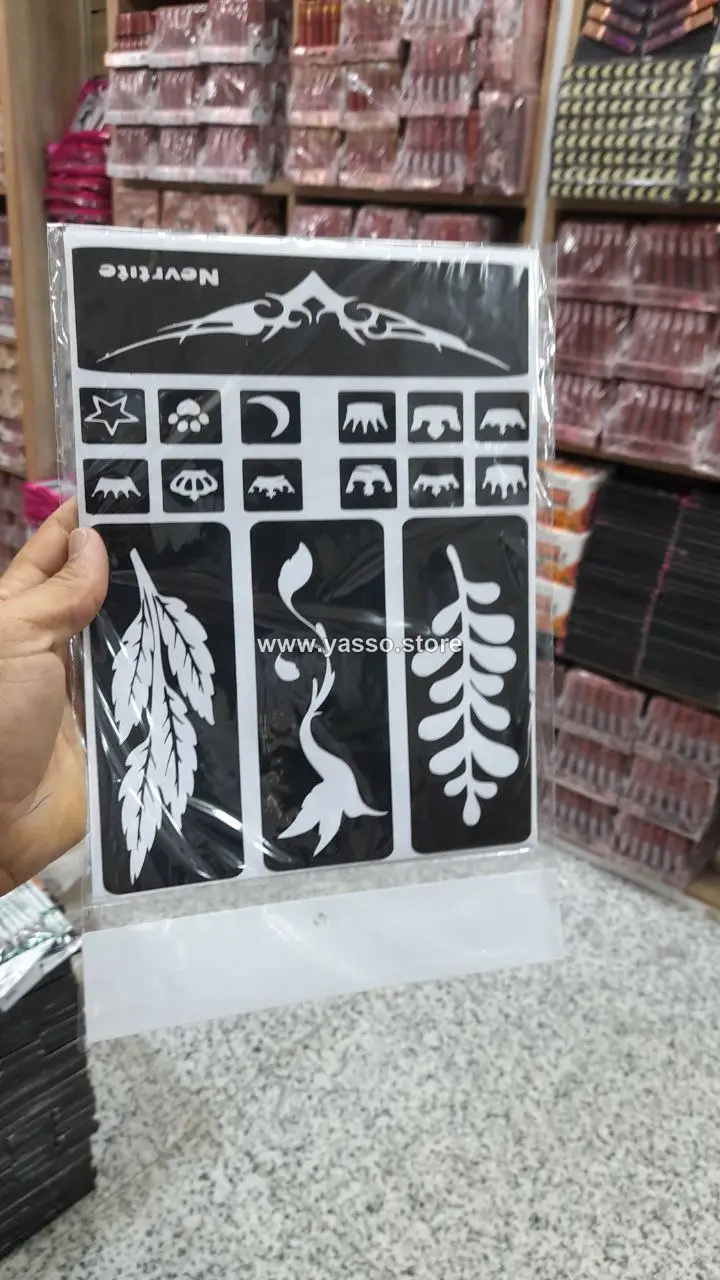 اسطمبات حنة وتاتو - فن النقوش العصرية بلمسة سحرية 👑✨ - YASSO STORE