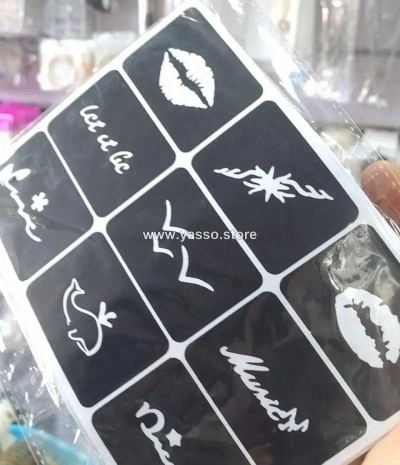 اسطمبات حنة وتاتو - فن النقوش العصرية بلمسة سحرية 👑✨ - YASSO STORE