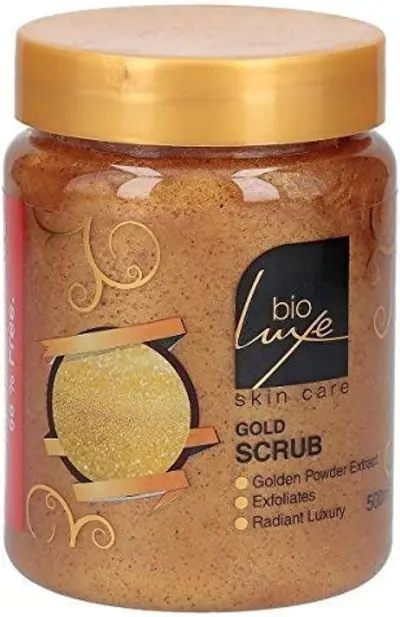 سكراب بيو لوكس بالذهب لتقشير وتجديد البشرة – Bio Luxe Gold Exfoliating Scrub (500 مل) - YASSO STORE