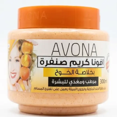 سكراب أفونا للوجه والجسم - بالنعناع - بالخوخ