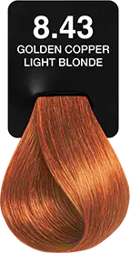 صبغة جي كي هير GK Hair Juvexin - 4 بني - 8.43