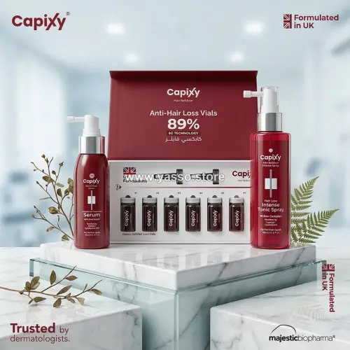 مجموعة كابكسي لمكافحة تساقط الشعر Capixy