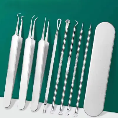 طقم العناية الاحترافي المتكامل لتنقية البشرة وإزالة الشوائب والرؤوس السوداء - YASSO STORE