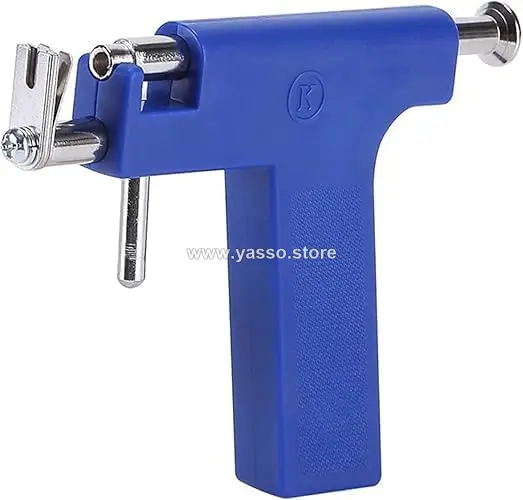 مسدس ثقب الأذن سهل وآمن - يمكنك من عمل ثقب دقيق بسرعة ودون ألم - YASSO STORE