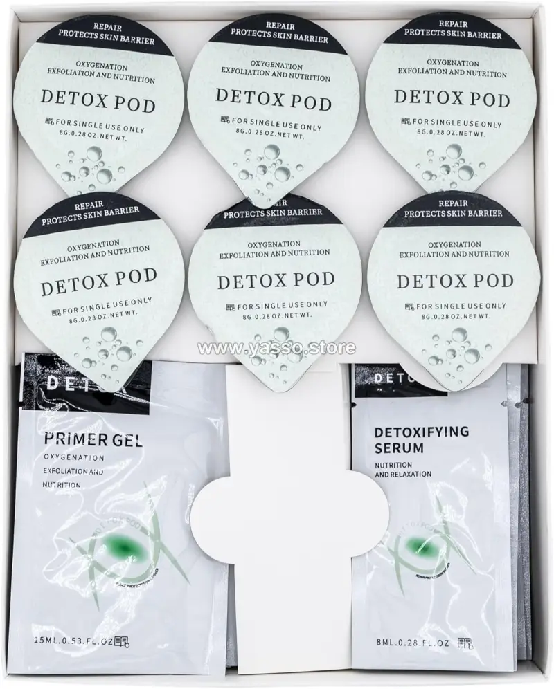 كيت اوكسجينيو ديتوكس – OxyGeneo Detox Kit تنقية المسام وتنظيف عميق - ديتوكس - YASSO STORE