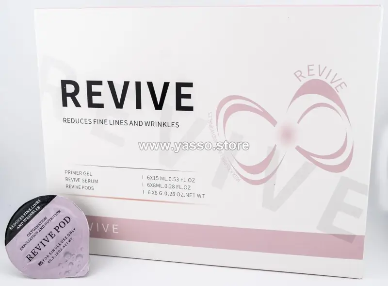 كيت اوكسجينيو ريفايف – OxyGeneo Revive Kit تنشيط البشرة وإحياء الإشراقة الطبيعية - ريفايف - YASSO STORE