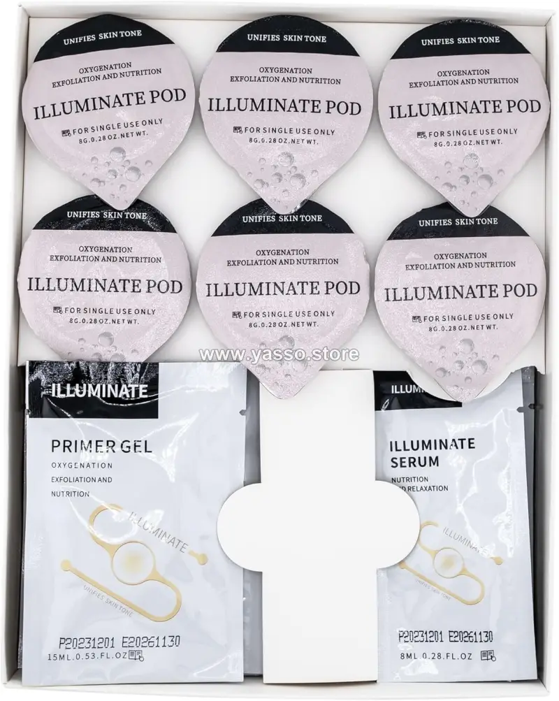 كيت اوكسجينيو اليومينيت – OxyGeneo Illuminate Kit تفتيح وتوحيد لون البشرة - اليومنيت - YASSO STORE