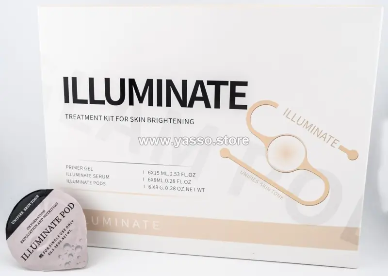 كيت اوكسجينيو اليومينيت – OxyGeneo Illuminate Kit تفتيح وتوحيد لون البشرة - اليومنيت - YASSO STORE