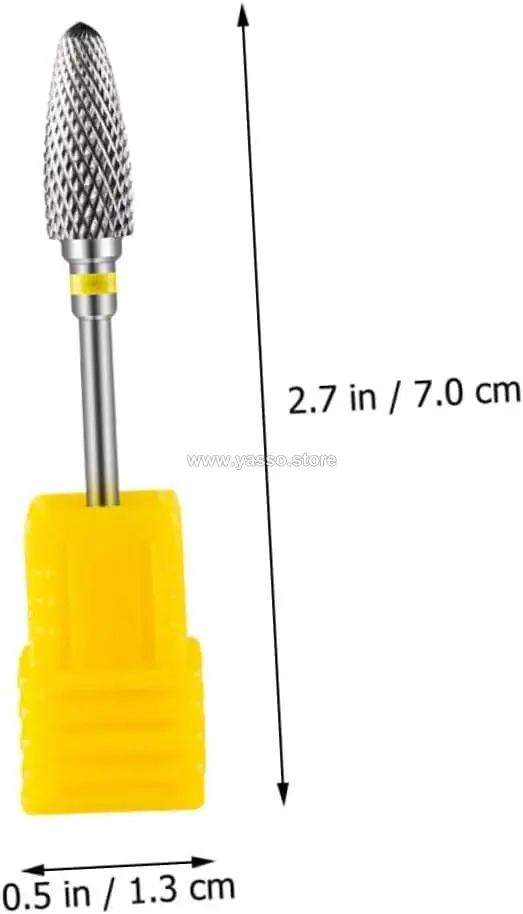 رأس مبرد الأظافر الملكي من صلب التنجستين ✨ دقة فائقة لإطلالة ساحرة 💅 - YASSO STORE