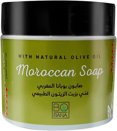 صابون بوبانا المغربي الفاخر بزيت الزيتون الطبيعي - سر النقاء والنضارة  - زيتون