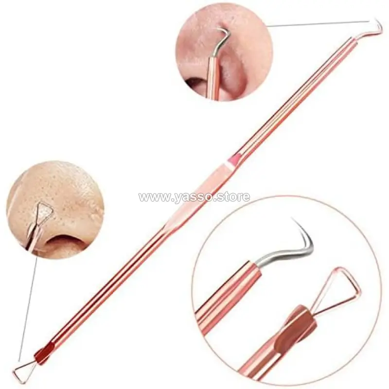 طقم العناية الاحترافي المتكامل لإزالة الرؤوس السوداء والشوائب - 4 قطع - YASSO STORE