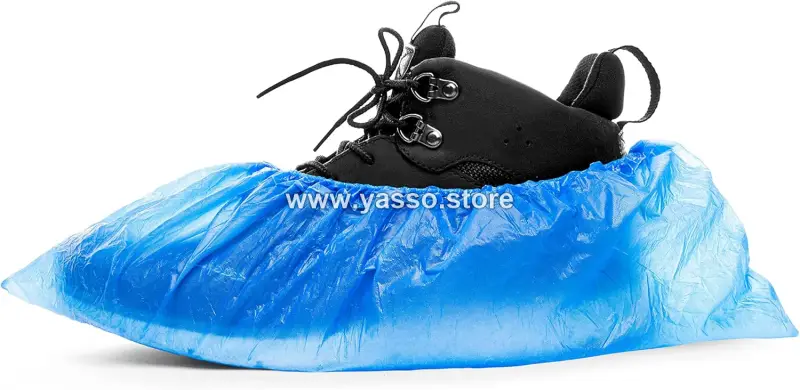 غطاء حذاء اوفر شوز طبي من البلاستيك القوي كيس 100 قطعة - YASSO STORE