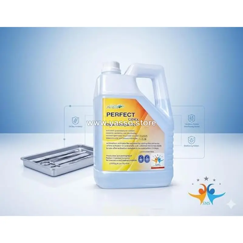 محلول تعقيم سايدكس مطهر واسع النطاق عالي المستوى جركن 4 لتر - YASSO STORE