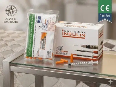 سرنجات انسولين الدولية سن ثابت صناعة مصرية عالية الجودة - كيس 10 قطع - YASSO STORE