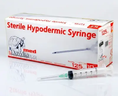 سرنجات الدولية 10 سم – علبة 125 سرنجة معقمة | سعة أكبر للحقن العضلي والوريدي بأمان كامل - YASSO STORE