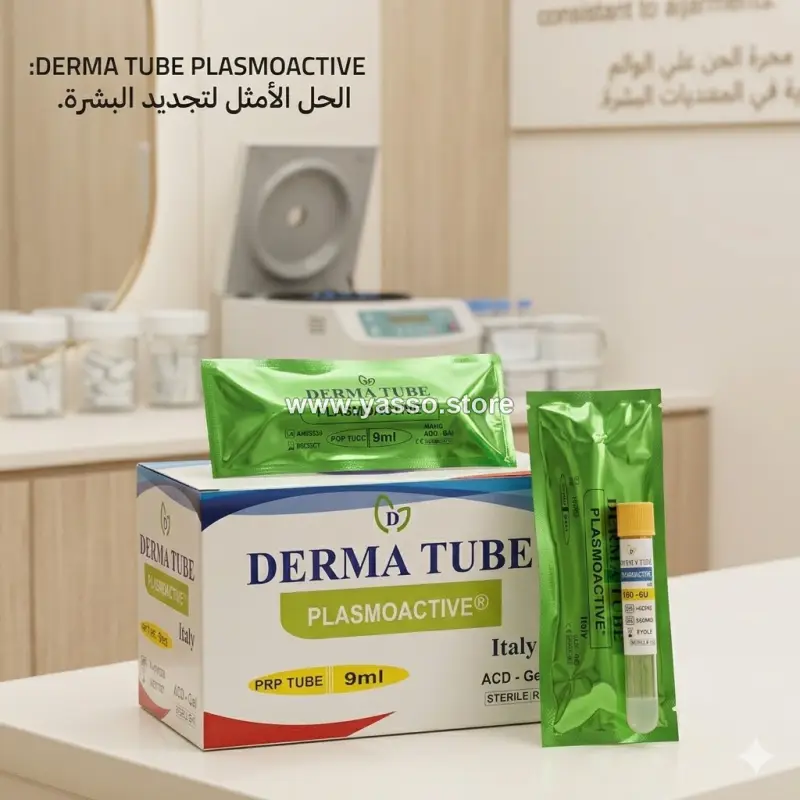 ✨ أنابيب بي ار بي PRP الإيطالية الفاخرة 9 مللي من Derma – أقصى استخلاص للبلازما الغنية بالصفائح الدموية ✨ - YASSO STORE