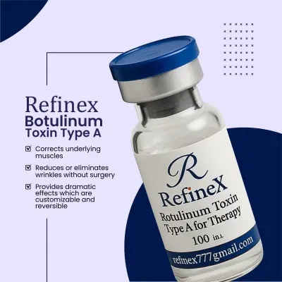 ريفينكس Refinex 100U – بوتولينوم توكسين نوع A للحقن للاستخدام التجميلي الاحترافي - صورة إضافية