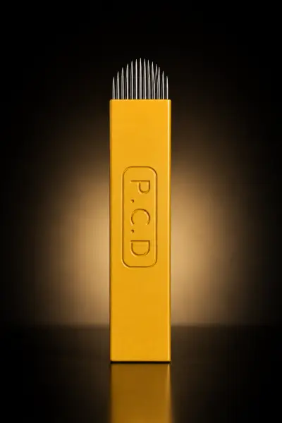 مشارط ميكروبلندينج 14U احترافية P.C.D – دقة فائقة لرسم الشعيرات وتحديد الحواجب بدقة عالية (نسخة) - YASSO STORE