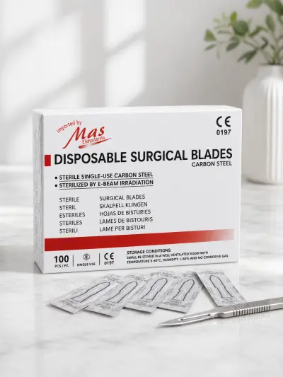 مشارط ديرمابلانينج ماس – بجودة مميزة ودقة عالية - مقاس 24 - YASSO STORE