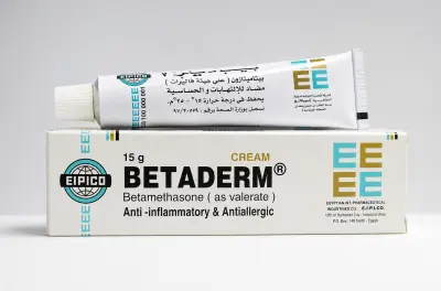 كريم بيتاديرم Betaderm Cream | بيتاميثازون فاليرات لعلاج التهابات الجلد والحساسية - 15 جرام - YASSO STORE