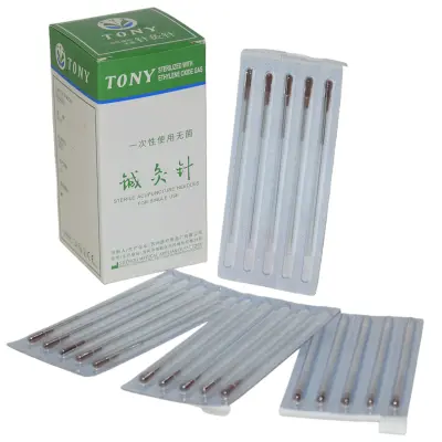 إبر علاج بالإبر الصينية Tony – معقمة للاستعمال الواحد – جميع المقاسات - YASSO STORE