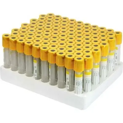 أنابيب سحب الدم بجل ومنشط التجلط (Gel & Clot Activator) – لفصل السيرم بدقة عالية - راك 100 انبوبة - صورة إضافية