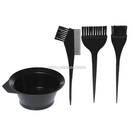 طقم ادوات صبغة 4 قطع - YASSO STORE