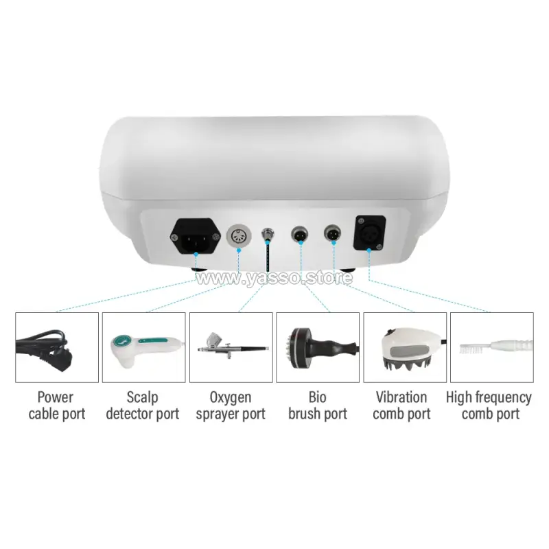 جهاز تحليل وعناية بفروة الرأس والشعر 5 في 1 – Scalp Analyzer & Hair Care Machine - YASSO STORE