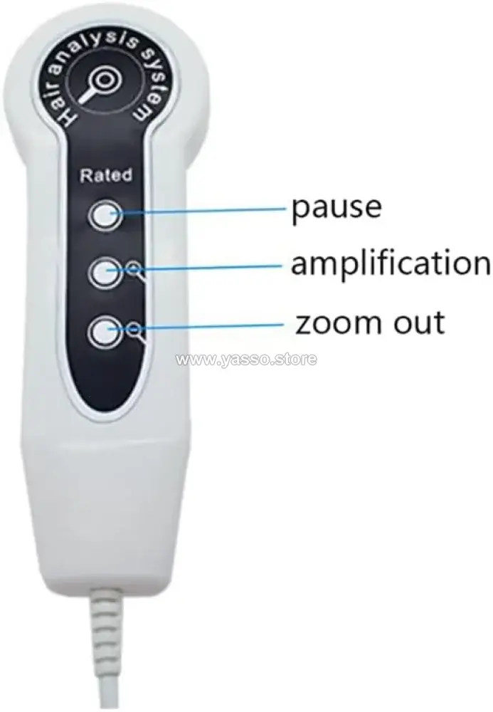 جهاز تحليل فروة الرأس والشعر والجلد 50X/200X بشاشة LCD 7 بوصة – Scalp & Hair Analyzer - YASSO STORE