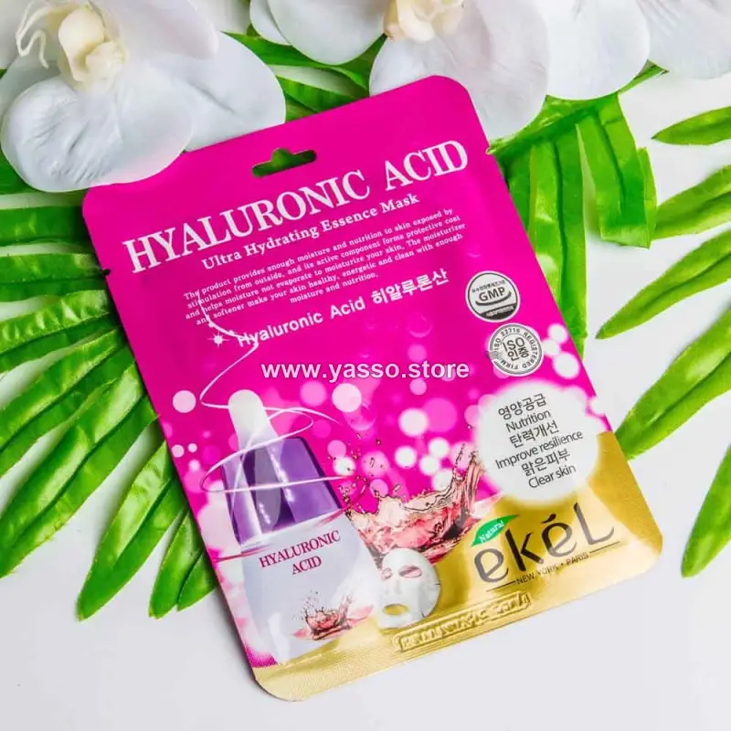 شيت ماسك ايكيل الكوري الفاخر (Ekel Korean Sheet Mask) - YASSO STORE