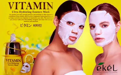شيت ماسك ايكيل الكوري الفاخر (Ekel Korean Sheet Mask) - YASSO STORE
