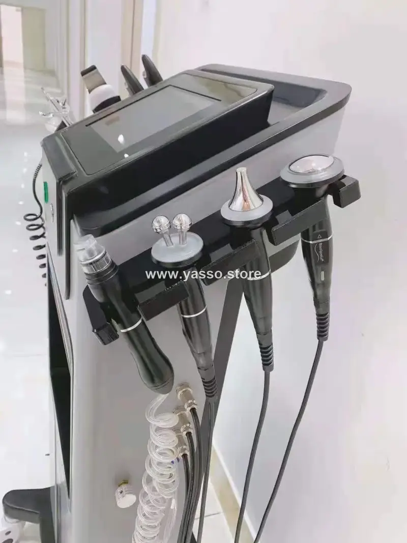 جهاز الهيدرافيشل المتكامل 10 في 1 للعناية الاحترافية وتجديد البشرة - YASSO STORE