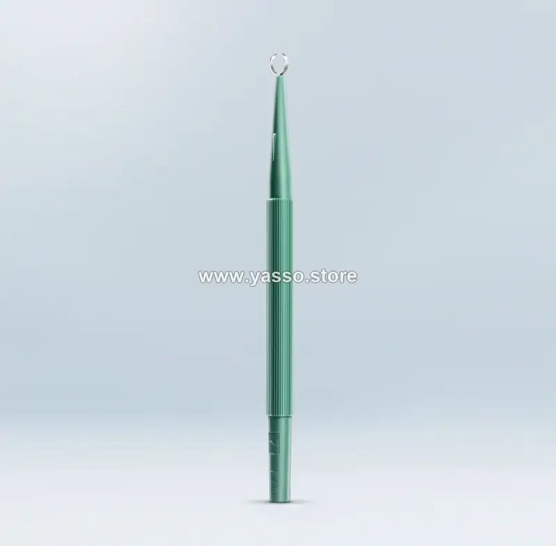 كحتة جلدية KAI المعقمة للاستخدام مرة واحدة | أداة احترافية لكشط الجلد وأخذ العينات – Dermal Curette - مقاس 2 مم - YASSO STORE